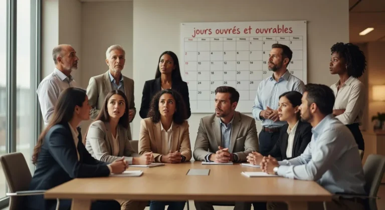 Jours ouvrés ou jours ouvrables : une lettre qui vaut 5 jours de congés